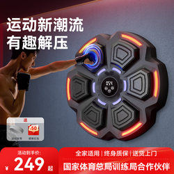Merrick Music Boxing Machine Punching Bag for Home Use, Children's Wall Target, Adult Reaction Electronic Target, Martial Arts Training Device