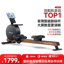 Merrick Rowing Machine Home Magnetic Resistance Silent Super Fat-Burning Fitness Equipment Comprehensive Training Device Small Rowing Machine Q3