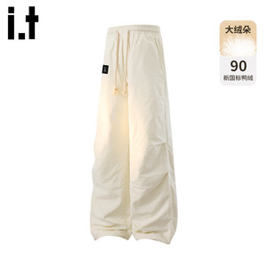 
it:5cm/FIVECM trendy 90 white duck down down pants for men and women 2025 winter thickened warm casual pants