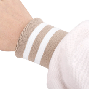 
Cuffs trouser legs closed elastic edge down jacket children's extended edge fabric knitted thread mouth elastic