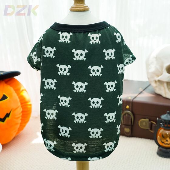 
Cat Halloween Pet Dog Cat Clothing Supplies High-end Clothing Thin Section Dog Ghost Festival Teddy Bichon Pomeranian.7