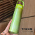 640ml green brushed stainless steel thermos cup 