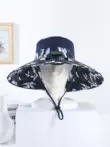 mũ bảo hộ công nhân Mũ phong cách mới có quạt sạc gió mạnh mùa hè che nắng cho nam câu cá bãi biển vành rộng ngoài trời non bao ho lao dong Mũ Bảo Hộ