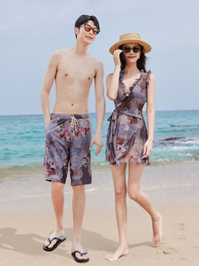
Ginger 2447 couple swimsuit women's 2024 new hottest girl's meat cover dress style