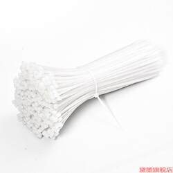 Tie-On-Style Small Self-Locking Nylon Cable Ties, Plastic Fasteners, Binding Straps