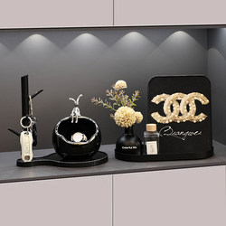 High-End Soft Furnishings for the Entrance Hall, Key Storage Ornaments, Living Room Tv Shoe Cabinet, Aromatherapy Decorative Painting Display Stand