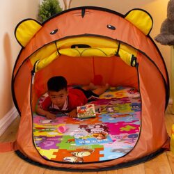 Installation-Free Children's Tent Indoor Toy Playhouse for Boys and Girls, Mosquito-Proof, Foldable Princess Gift Ball Pool