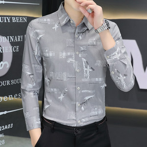 No-iron shirt for men long-sleeved anti-wrinkle business professional formal wear high-end inch shirt for autumn thin inner shirt