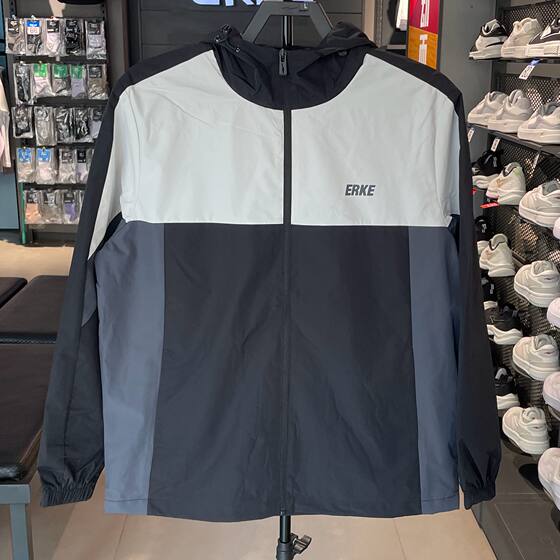 Genuine Hongxing Erke Life Series 2024 Autumn New Men's Casual Windproof Jacket Lightweight Sports Wind Clothes