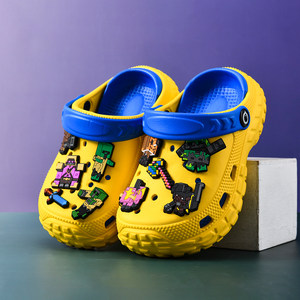 
Boys' hole shoes non-slip children's slippers summer cartoon new style girl baby slippers home soft sole anti-slip