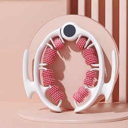 Ring leg clamp roller silicone calf massager