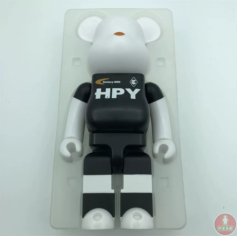 bearbrick gallery 1950 hpy g10 400% 积木熊medicom toy 潮玩-Taobao