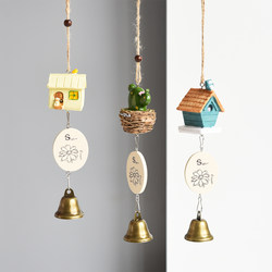 Creative Zakka Cute Japanese-Style Wind Chimes Hanging Ornaments Cartoon Door Decorations Children's Dormitory Bedroom Decorations
