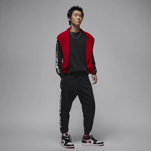 Nike/Nikejordan Men's Sports Leisure and Velvet Plugs Knit Pants FV7230-010-222