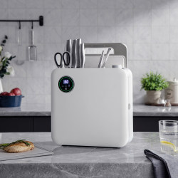 Knife Sterilizer Can Store Chopsticks, Cutting Boards, and Utensils; Integrated Drying Machine for Household Use, Small Knife Holder