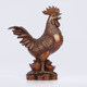 Copper rooster decoration Copper blessing chicken golden chicken reported zodiac chicken ingot chicken money chicken home decoration
