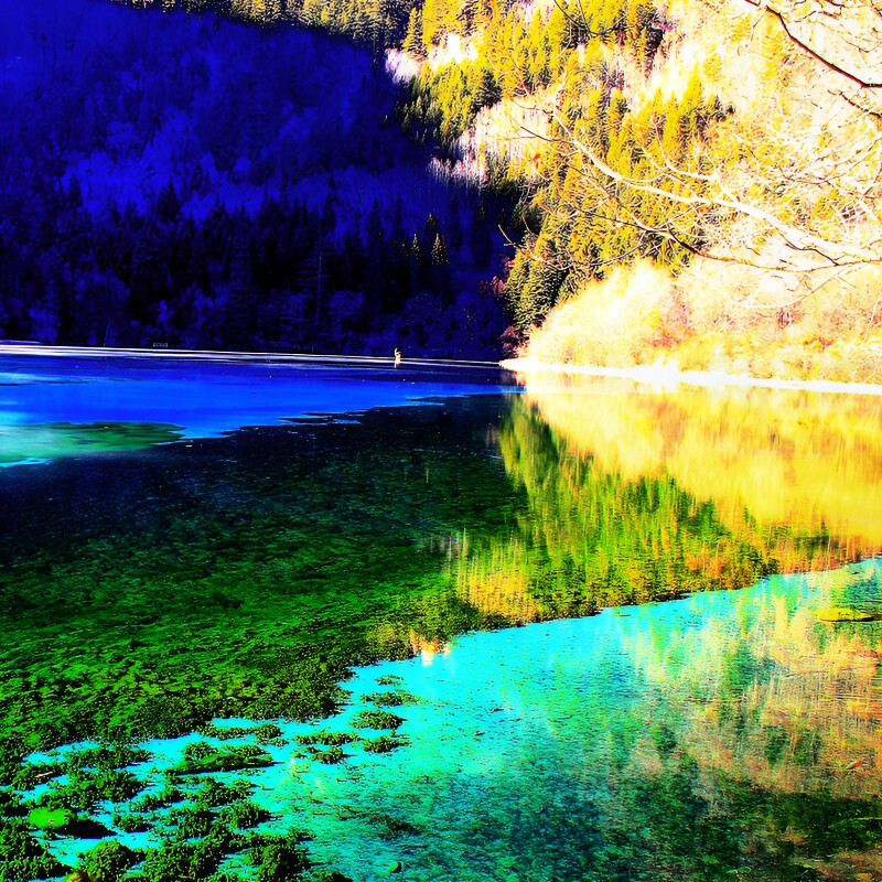 高铁汽车九寨沟黄龙旅游四姑娘山达古冰川3天2晚跟团纯玩三日游