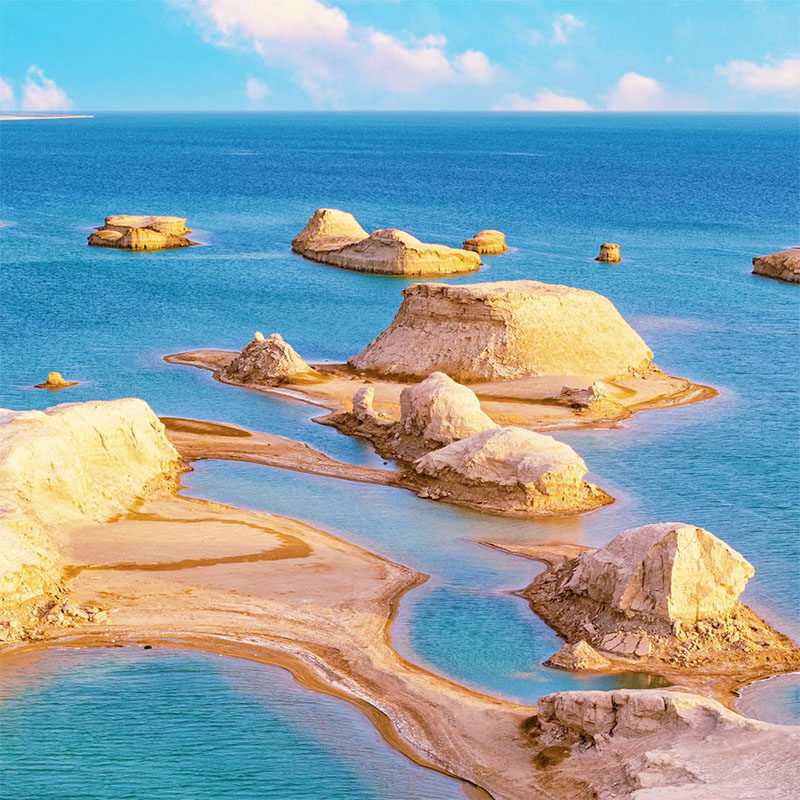 【主播推荐】6人团 9座大商务西北青甘大环线7日青海旅游水上雅丹