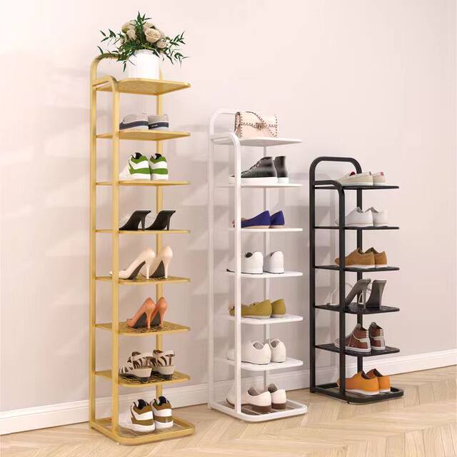 Shoe rack multi-layer home door shoe rack small narrow simple indoor ...