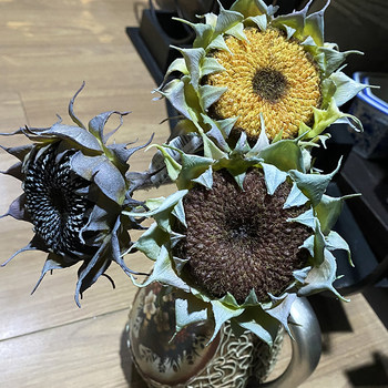 
Artificial flower retro distressed home decoration model room