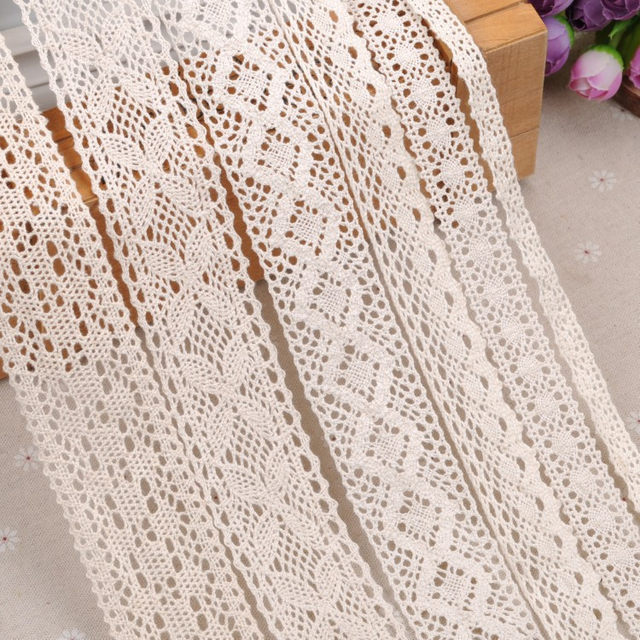 Cotton lace accessories DIY handmade decoration skirts hollow floral packaging hair accessories materials clothing accessories