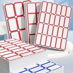 Self-Adhesive Label Paper Sticky Notes Price Classification Stickers Self-Adhesive Name Tags Name Stickers School Warehouse