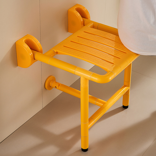 Siège de douche mural siège pliant en bois massif salle de bain douche relax chaise