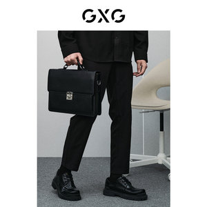 
GXG men's clothing zero pressure series black small foot pinch pants 24 spring product GFX10201381