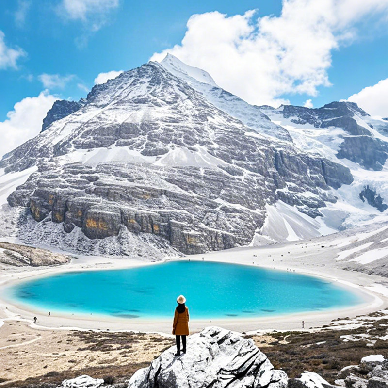 2-6人小团川西跟团游5天4晚稻城亚丁四姑娘山红海子纯玩五日游