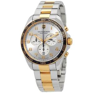 
Purchasing agent for Victorinox men's watch chronograph luminous date tachymeter steel band two-color waterproof sapphire