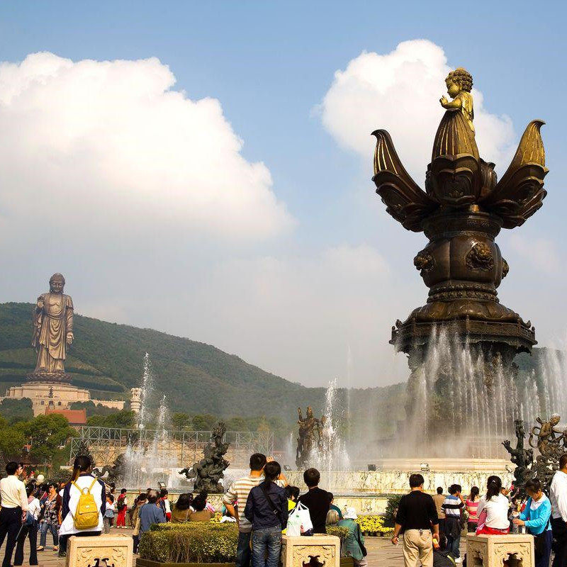 【纯玩】无锡灵山大佛+梵宫+禅意小镇拈花湾1日游 祈福之旅