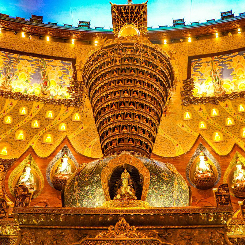 南京大报恩寺+牛首山+佛顶宫+总统府+夫子庙+中山陵2日游 无购物