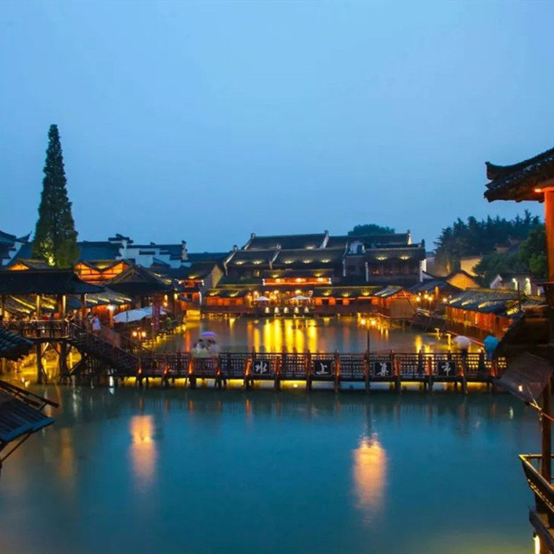 乌镇苏州上海3日游【纯玩】夜游乌镇 苏州拙政园上海东方明珠外滩