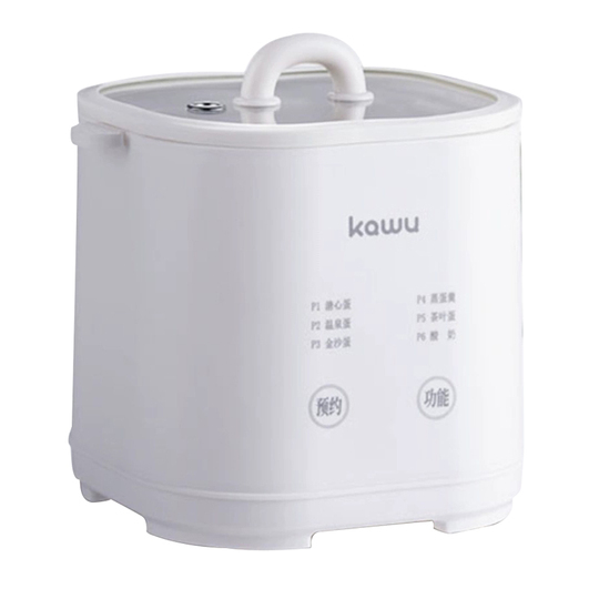 Automatischer Eierkocher 400 W – 6 Eier Kapazität, 4 Modi Für Weich/hart/gedämpft, Mini-Design