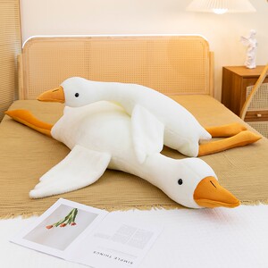 
Internet celebrity big white goose cute plush toy doll big goose doll girl gift sleeping pillow animal sofa