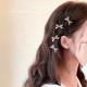 Bow hair clip for women 2024 new hot high-end clip headgear clip back head shark clip exquisite
