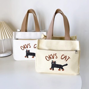 
Canvas handbag, simple, compact, three-dimensional bag with multiple specifications