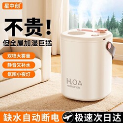 Wireless Humidifier, Small Household Silent Humidifier for Bedroom, Pregnant Women, Babies, Office Desktop, Large Mist Output Air Atomizer