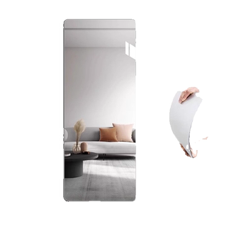 Soft mirror wall-mounted self-adhesive acrylic full-body dressing mirror home high-definition wall-adhesive mirror sticker fitting mirror