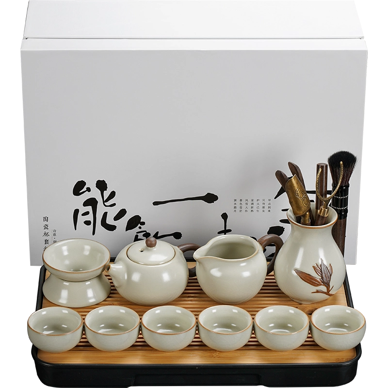 全自动茶盘茶具套装家用办公烧水壶一体客厅功夫泡茶台整套大茶海