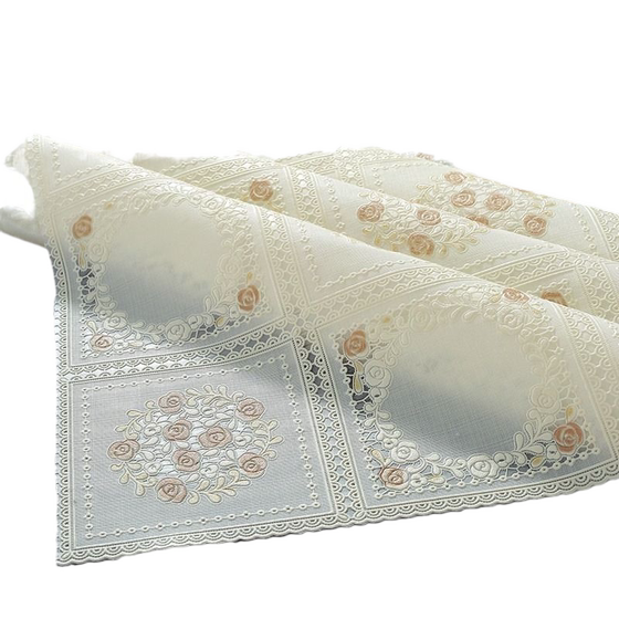 Tablecloth Waterproof Oil, Washing and Spreading PVC Plastic Coffee Table Cushion Desk Cushion INS Fragrance Table
