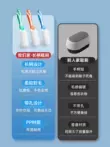 Bàn chải đánh giày, bàn chải giặt giày lông mềm, tay cầm silicon, bàn chải giặt giày gia dụng không gây hư hại, bàn chải làm sạch giày chuyên dụng, cán dài 