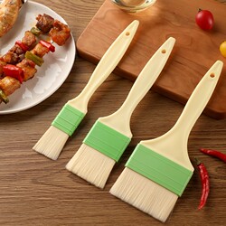 Oil Brush Barbecue Brush Baking Household High-Temperature Resistant Special Small Brush Kitchen Food-Grade Pancake Tool Supplies