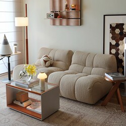 Lazy Sofa Single Tatami Retro Sofa That Can Be Used for Sitting and Lying Down, Small Sofa for Bedroom Balcony, Room Leisure Sofa