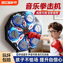 2026 Hot-Selling Children's Smart Music Boxing Machine, Home Wall Target, Adult Electronic Target, Indoor Martial Arts Training Equipment