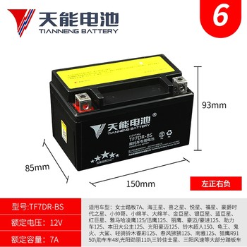 
Maintenance-free motorcycle battery Tianneng