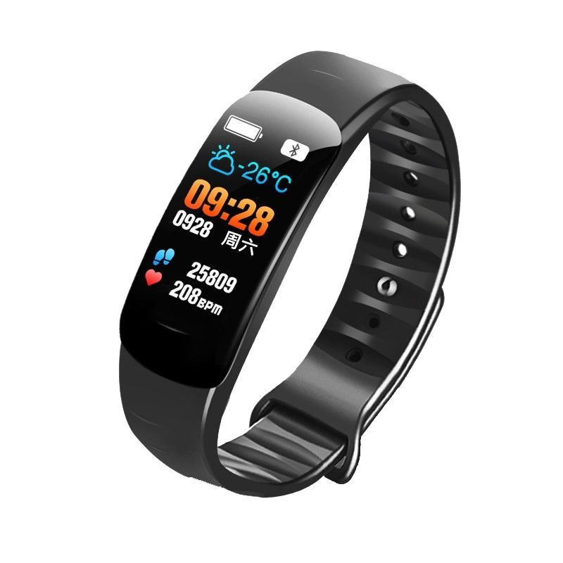 多功能大彩屏防水电子智能手环男女监测血压心率运动手表计步通用
