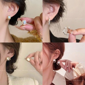 French retro pearl earrings ins light luxury niche design high-end earrings simple temperament earrings earrings for women