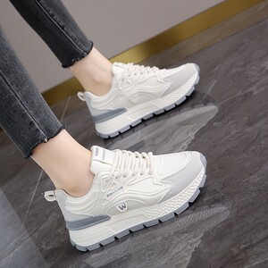 
Fashionable Spider King genuine leather white shoes for women 2026 new spring and summer super soft sports shoes for students lightweight