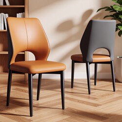 Dining Chairs, Home Dining Table Chairs, Living Room Backrest Stools, Bedroom Chairs, Light Luxury High-End Hotel Chairs, Italian-Style Dining Chairs